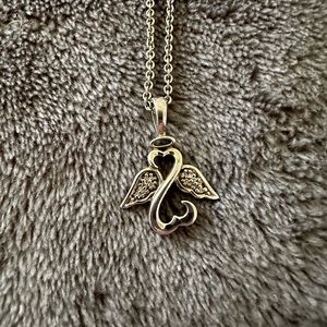 Silver Angel Necklace